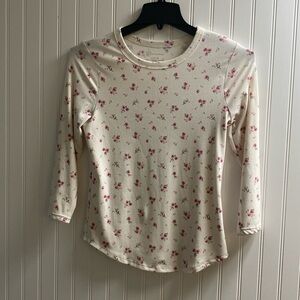 4 Girls Long Sleeve Ribbed T-shirt’s